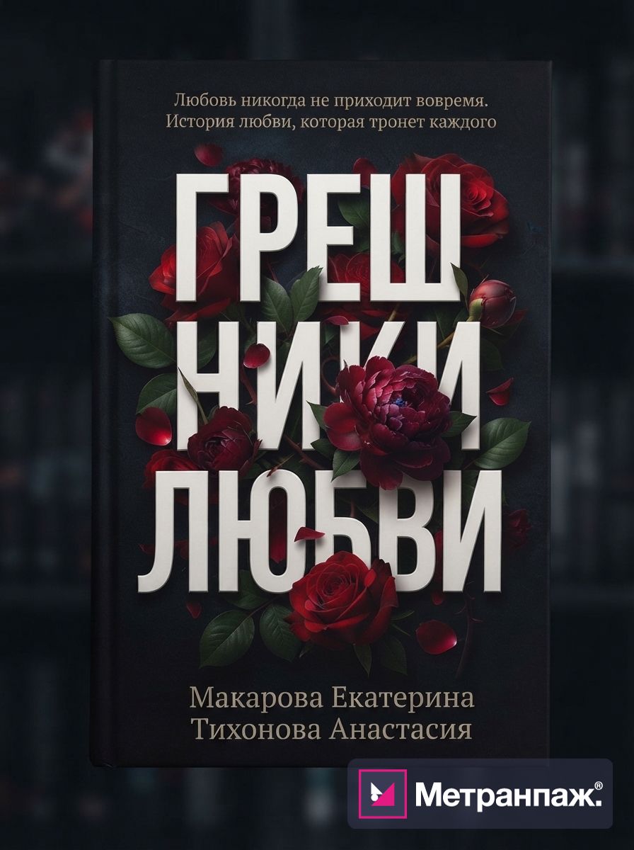 Обложка книги «Грешники любви» — полноэкранный роман